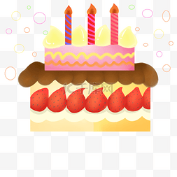 生日蛋糕小吃