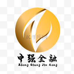 字母logo图片_黄色金融LOGO