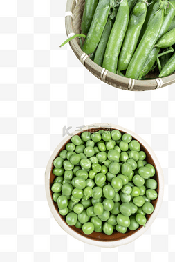 蔬菜豆子图片_新鲜豌豆豆子