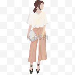 服装简约图片_夏季服装搭配商务女性