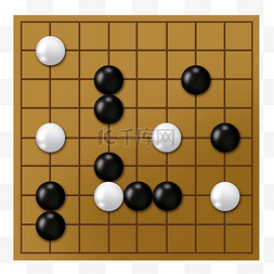 黑子图片_黑白围棋