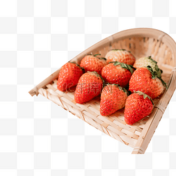 草莓水果美食鲜甜