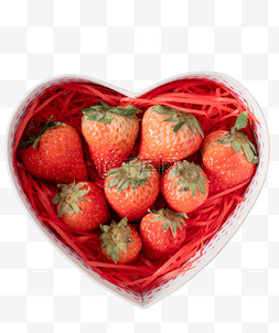 情人节草莓爱心礼盒礼物