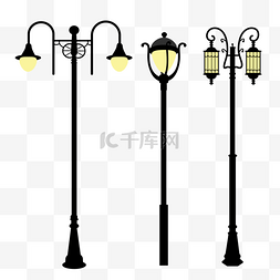 街道卡通景观street lamp