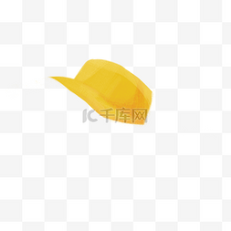黄色时尚帽子图片_黄色时尚帽子