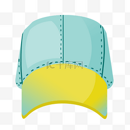 鸭舌帽黄色衣帽