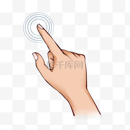 点击右手图片-点击右手图片素材免费下载-千库网