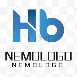 logo大气图片_蓝色字母LOGO
