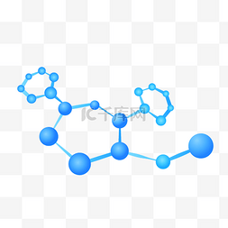 科学研究图片_DNA基因链