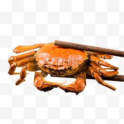 清炒芦笋图片_筷子夹着的海鲜螃蟹