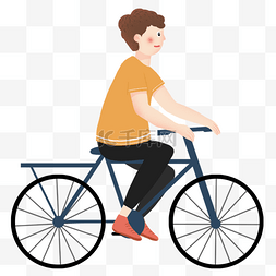 男孩自行车图片_骑自行车的男孩