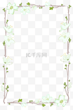 樱花花蕾花枝