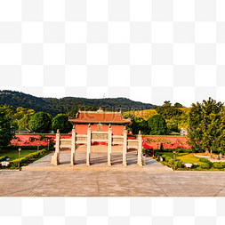 png室外图片_南宁孔庙室外建筑景点景色景物景