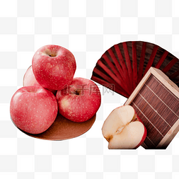食品红图片_苹果水果食品红富士