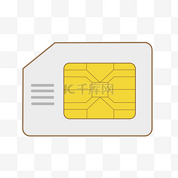 手机卡png图标图片_大的SIM卡图标
