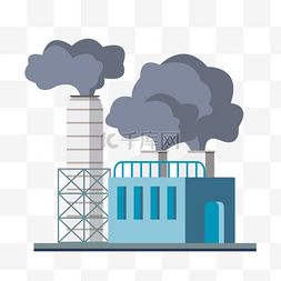 大气污染图片_化工厂环境污染