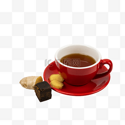 养生茶素材图片_养生茶红糖姜茶
