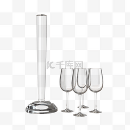 高脚杯玻璃图片_家居用品玻璃器皿
