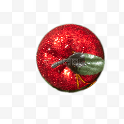 圣诞淘宝素材下载图片_红色苹果免扣下载
