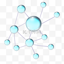 渐变淡蓝色图片_淡蓝色化学分子