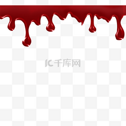 血液滴血图片_红色滴血质感血液