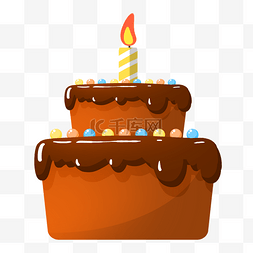生日礼品海报图片_生日蜡烛蛋糕