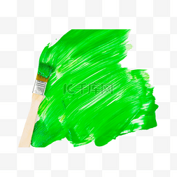 绿色膏体油彩