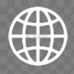 圆形的地球图标