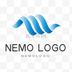logo生成器图片_蓝色线条LOGO