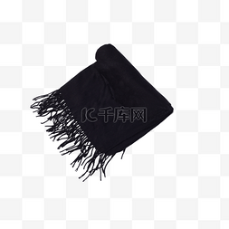 黑色围巾冬季保暖