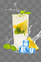 夏日柠檬饮料夏天