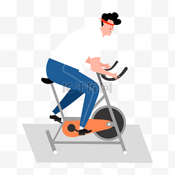 健康减肥运动健身图片_健身达人插画素材