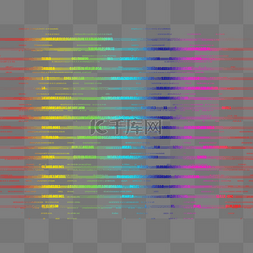 彩虹I代码未来人工智能科技底纹