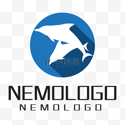 logo鲸鱼图片_蓝色鲸鱼LOGO