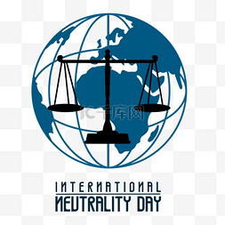 international neutrality day简单创意元