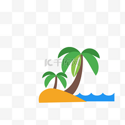 椰子树免抠图图片_绿色的植物免抠图
