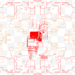 行走线路图片_集成线路板