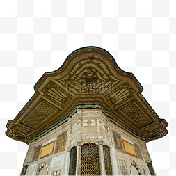风景土耳其图片_古典的清真寺建筑物