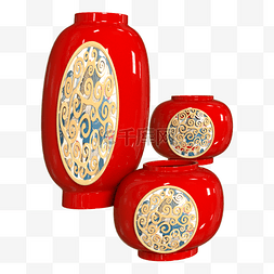 中式镂空花瓶