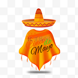 墨西哥字体图片_墨西哥五月五草帽