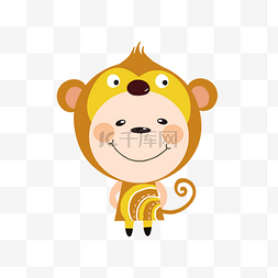 猴年祝福logo图片_十二生肖猴
