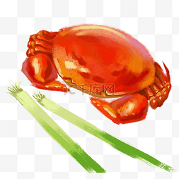 肥美可口的清蒸大螃蟹