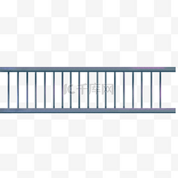 栏杆图片图片_蓝色灰色栏杆