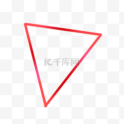 2016素材图片_2016杭州大会红色三角形边框