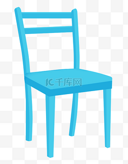 餐椅家具椅子插画