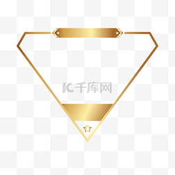 金属三角形框