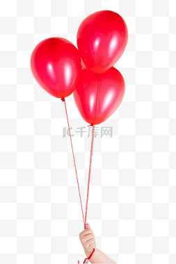 气球一把图片_情人节气球