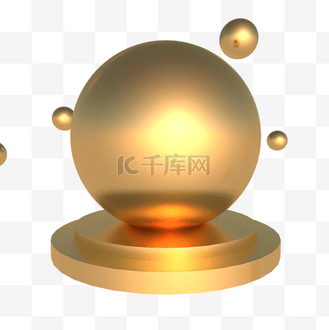 立体标题框免抠元素电商三角背景板边框免抠元素金色矩形中国风边框免