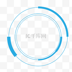 科技圆形边框图片_矢量科技光圈圆形边框