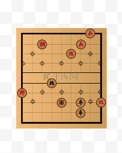 象棋图片_黄色的象棋